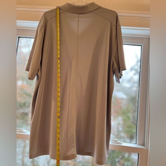 Men’s XL Georgia UGA Collegiate “G” Nike DryFit Golf Polo in Gray - Picture 6 of 7